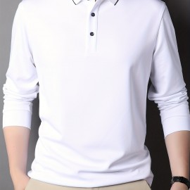 Cool 100% Wool Knitted Sweater For Men, Men's Casual Solid Pullover Knit Sweater Streetwear For Winter Fall, As Gifts